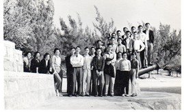 Group photo in Castle Peak in 1957