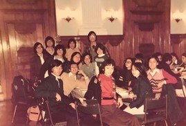 Science night at Loke Yew Hall in 1978